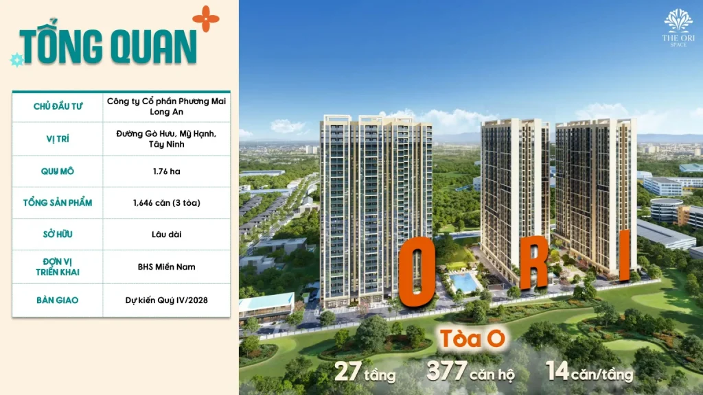tổng quan dự án the ori space